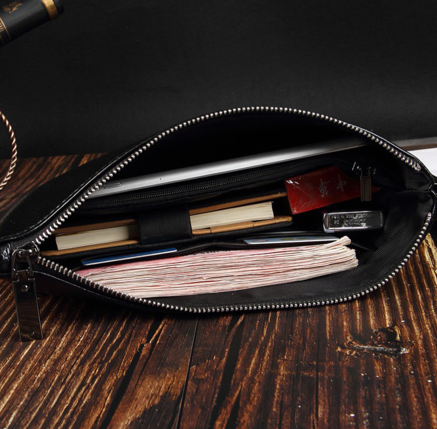 Crocodile Men's Business Clutch