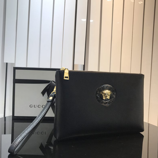 Versace Gold Business Clutch